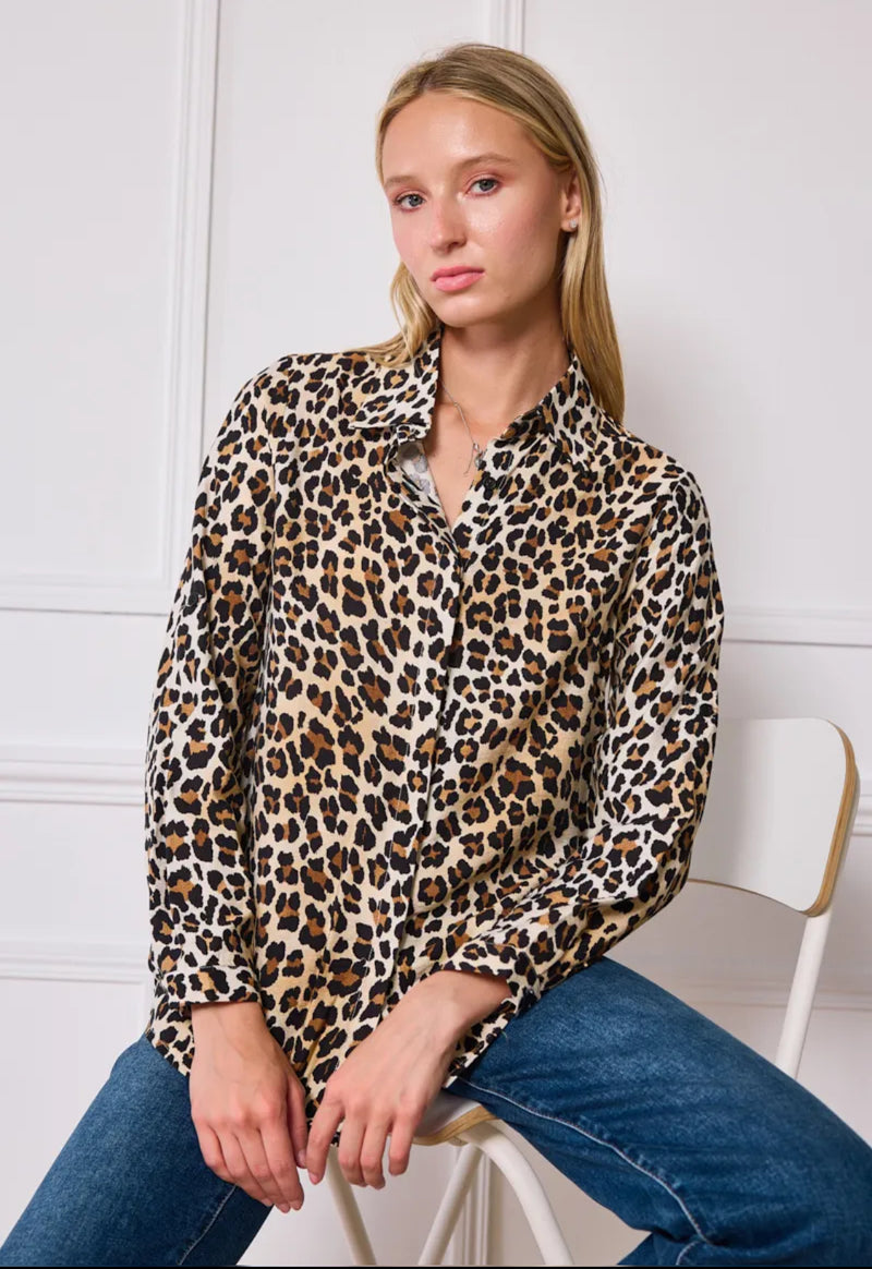 Jessie - Animal Print Shirt