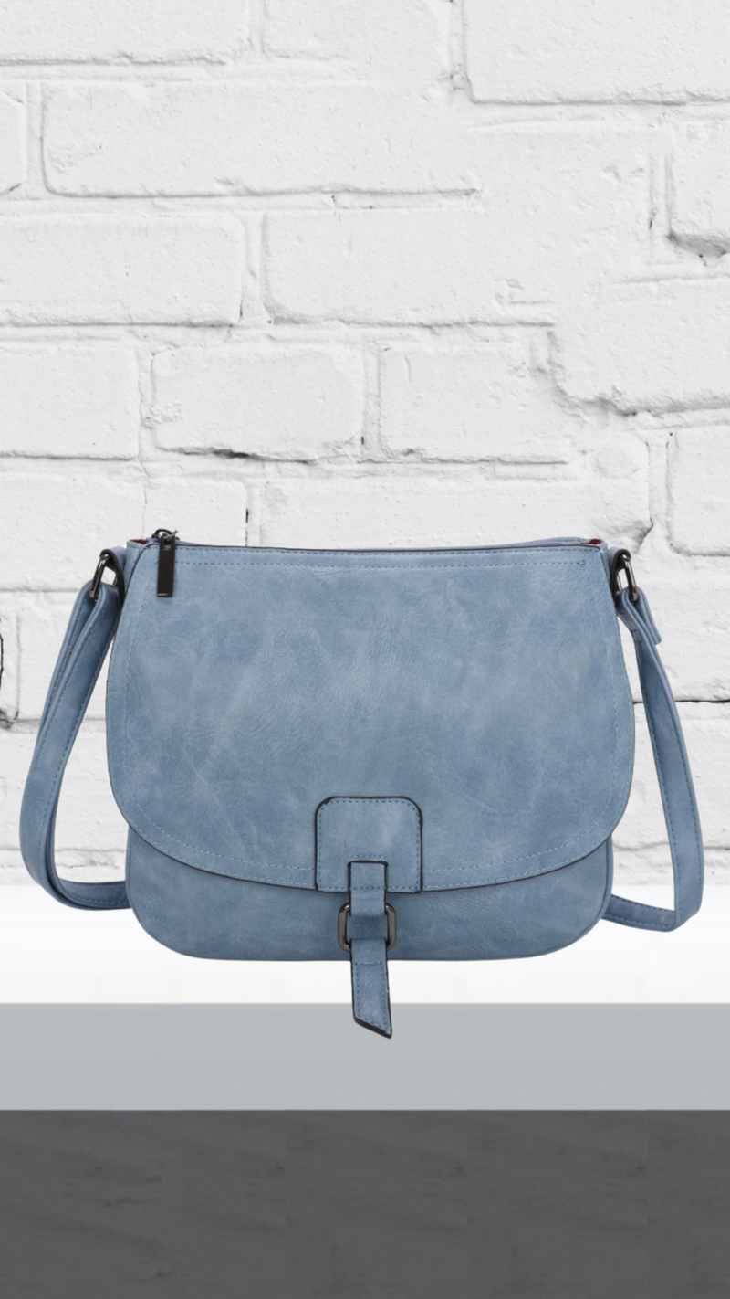 Eva - Soft Crossbody Bag Denim