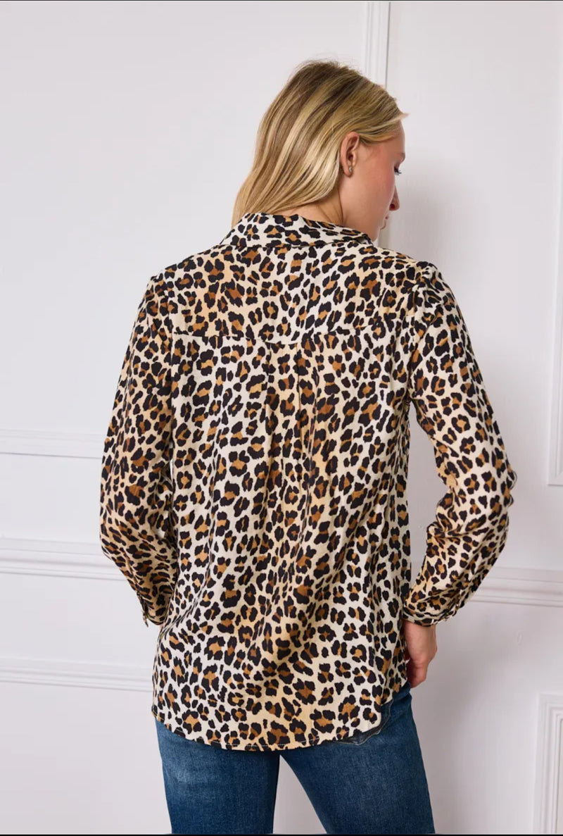 Jessie - Animal Print Shirt