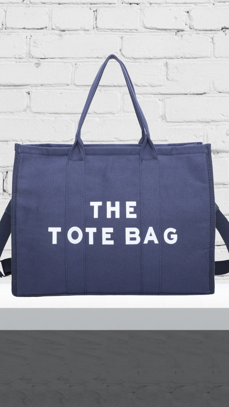 Ruby - The Tote Bag Navy Large