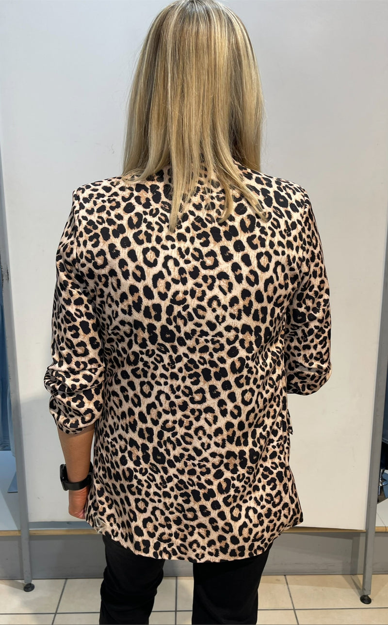 Stella - leopard print blazer