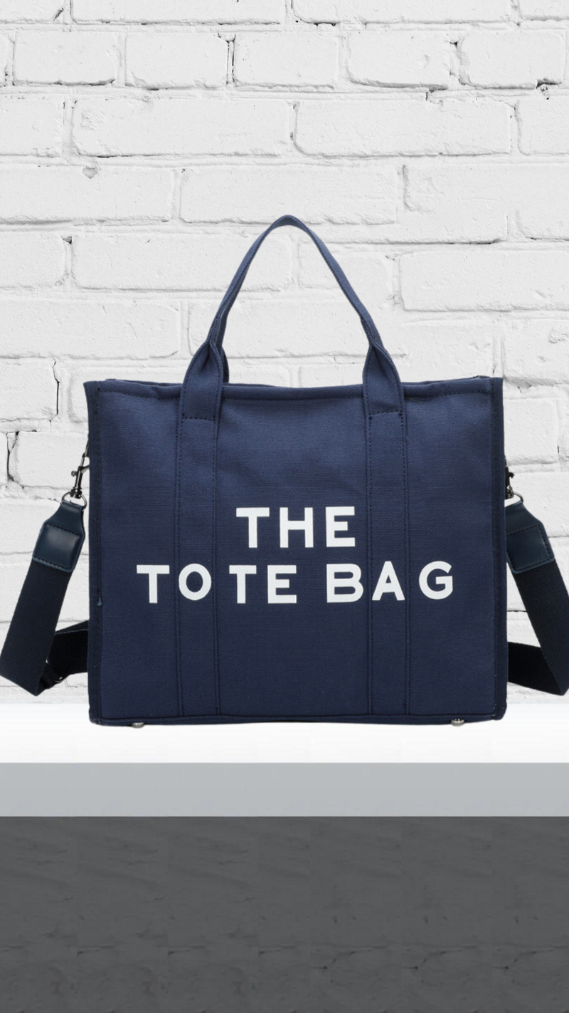 Bailey - Navy Tote Bag