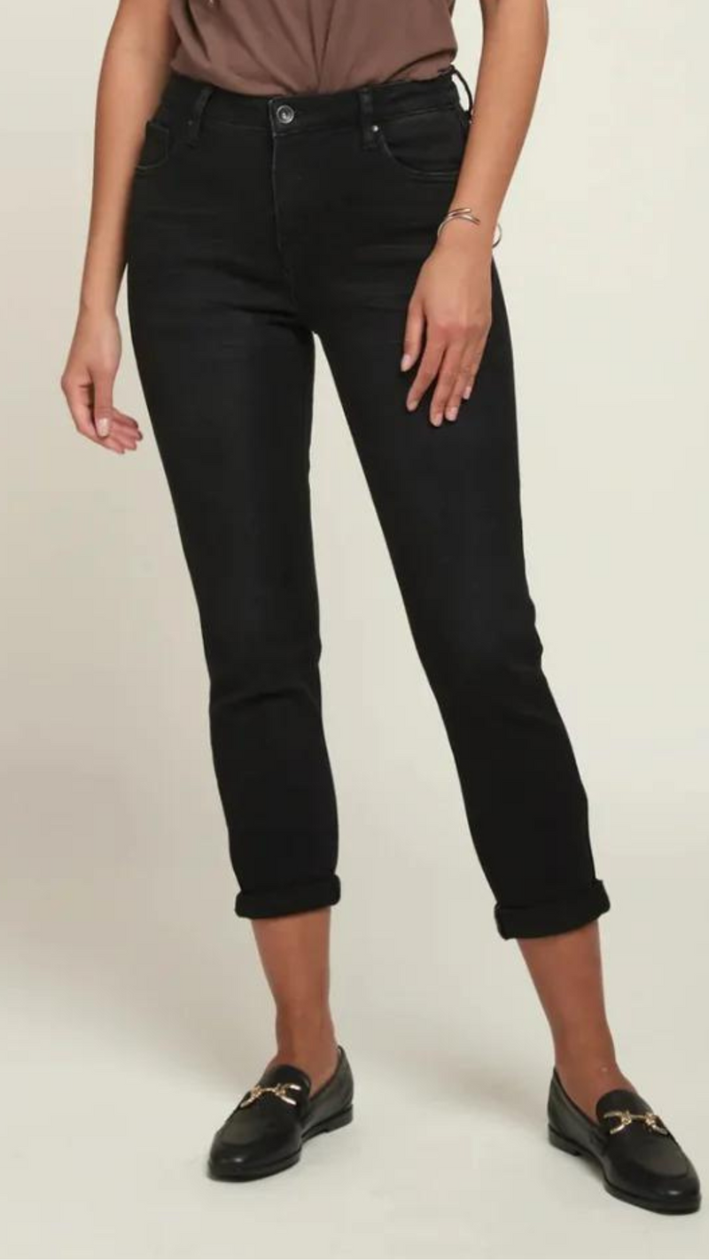 Gina - Black Toxik Boyfriend Jeans