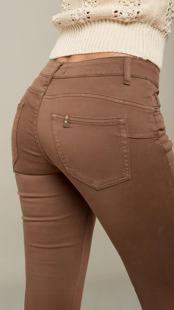 Jake - Mocha Toxik Push Up Bum Stretch Jeans