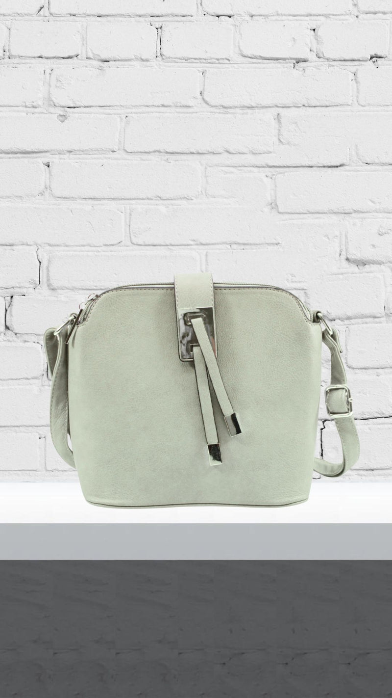 Violet - Front Tassle Bag Beige