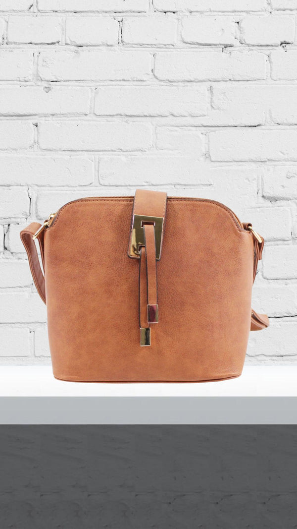 Violet - Front Tassle Bag Tan